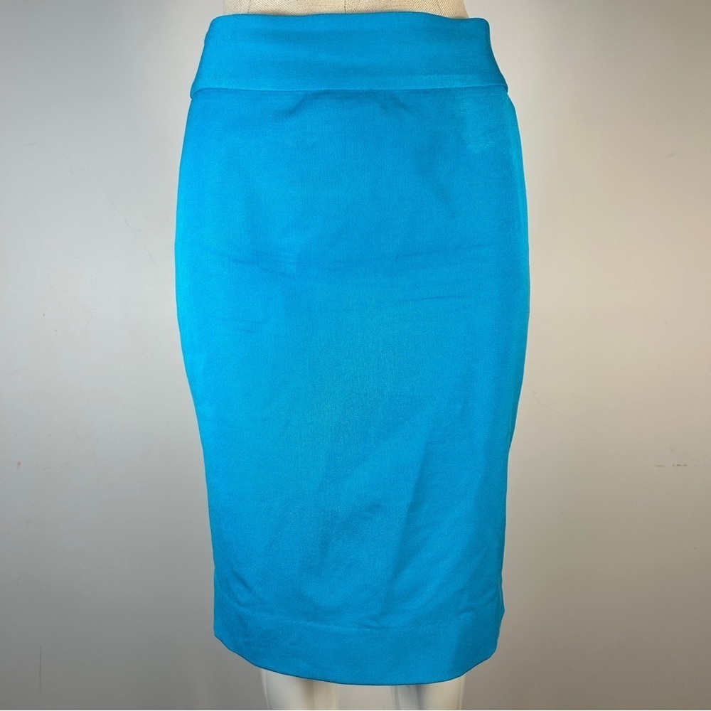 ❤️ Banana Republic Vibrant Blue Pencil Skirt 2
